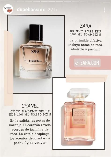 dupe chanel perfume|coco mademoiselle dupe zara.